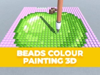 Бусины Цветная Живопись 3D