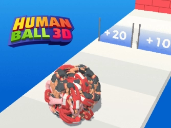 Человеческий мяч 3D