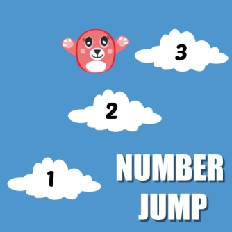 Детская развивающая игра «Прыжок чисел»