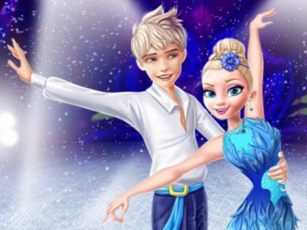 Элли и Джек танцуют на льду