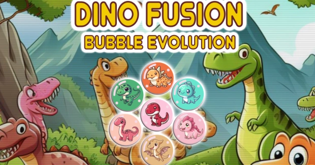 Эволюция пузырьков Dino Fusion