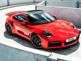 Головоломка Porsche 911 Turbo S 2021 года в Великобритании