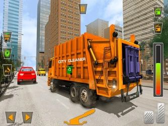 Городской уборщик мусора в США: мусоровоз 2020