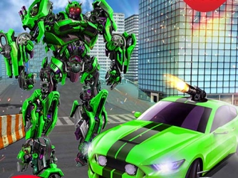 Гранд Робот Автомобиль Трансформация 3D Игра