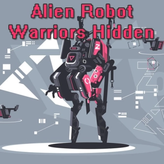 Инопланетный робот-воин спрятан
