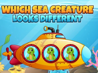Какое морское существо выглядит по-другому