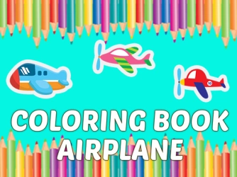 Книжка-раскраска Самолет для детей Образование