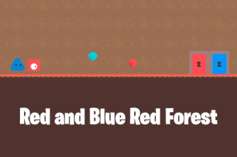 Красно-синий Красный лес