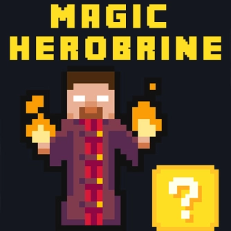 Magic Herobrine - умный мозг и головоломка квест