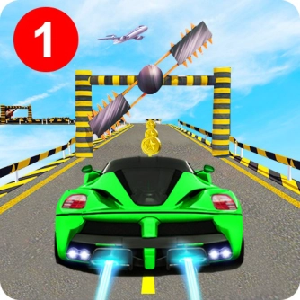 Mega Car Ramp Невозможная трюковая игра