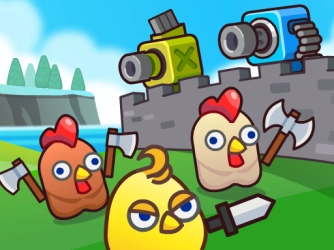 Merge Cannon: Защита Курицы