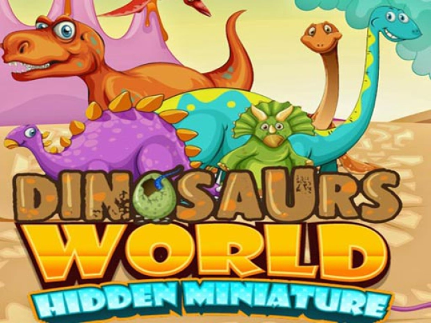 Мир динозавров Скрытая миниатюра