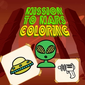 Миссия на Марс Раскраска