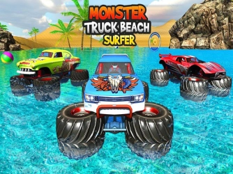 Monster Truck Water Surfing: Игры Гонки на Грузовиках