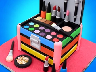 Набор для макияжа для девочек Удобные торты Красивая коробка Пекарня Игра