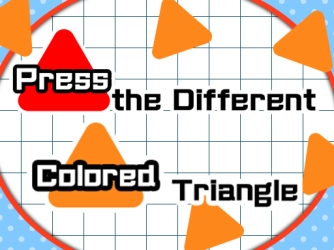 Нажмите на разноцветный треугольник