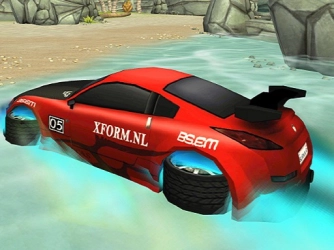 Невероятный Водный Серфинг : Автомобильные гонки 3D