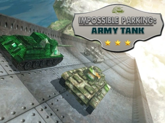Невозможная стоянка армейского танка