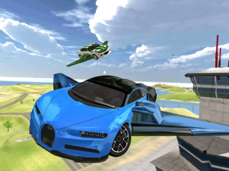 Окончательный летающий автомобиль 3D