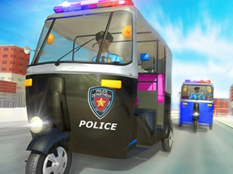 Полицейский Авто Рикша Игра 2020