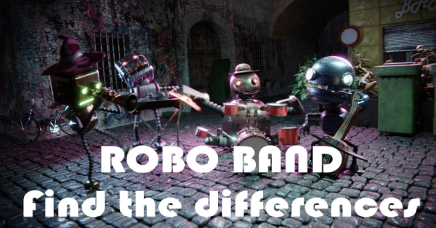 Robot Band - Найди отличия