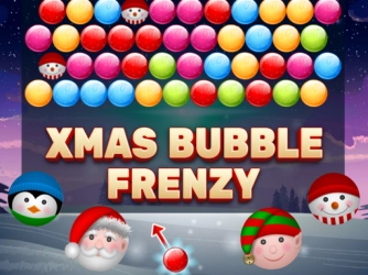 Рождественское безумие мыльных пузырей
