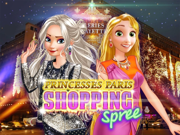 Шопинг принцесс в Париже