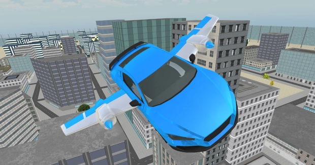 Симулятор летающего автомобиля 3D 2020