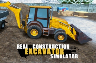 Симулятор реального строительного экскаватора