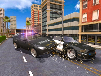 Симулятор трюков на полицейской машине 3D
