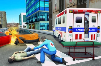 Скорая Спасательная Игра Вертолет скорой помощи