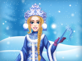 Снегурочка Русская ледяная принцесса