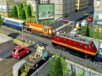 Современный симулятор вождения поезда: Игры Городской Поезд