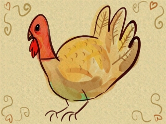 Спасибо Giving Turkey Slide