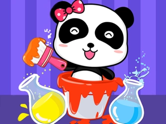 Студия смешивания цветов Baby Panda