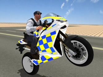 Супер Трюк Полицейский Мотоцикл Симулятор 3D