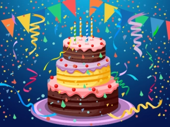 Торт-головоломка на день рождения