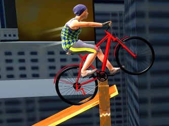 Трюк на велосипеде 3D