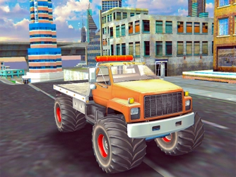 Трюки на грузовиках-монстрах Бесплатные игры гонки на джипах
