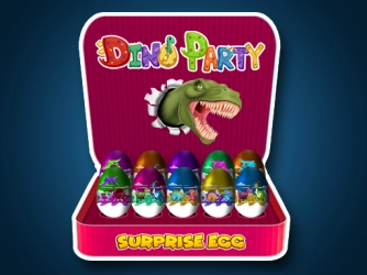 Вечеринка-сюрприз с яичными динозаврами