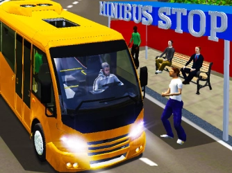 Водитель городского микроавтобуса